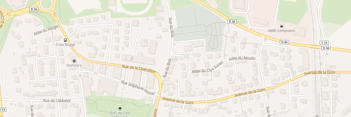 Plan du 8 Rue du Bois à Vern-sur-Seiche
