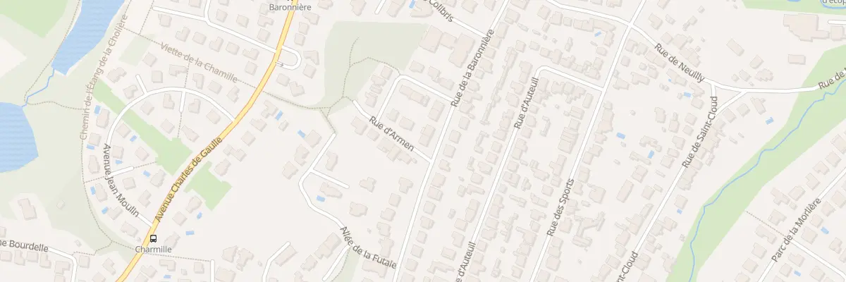Plan du 39 Rue de la Baronnière à Orvault