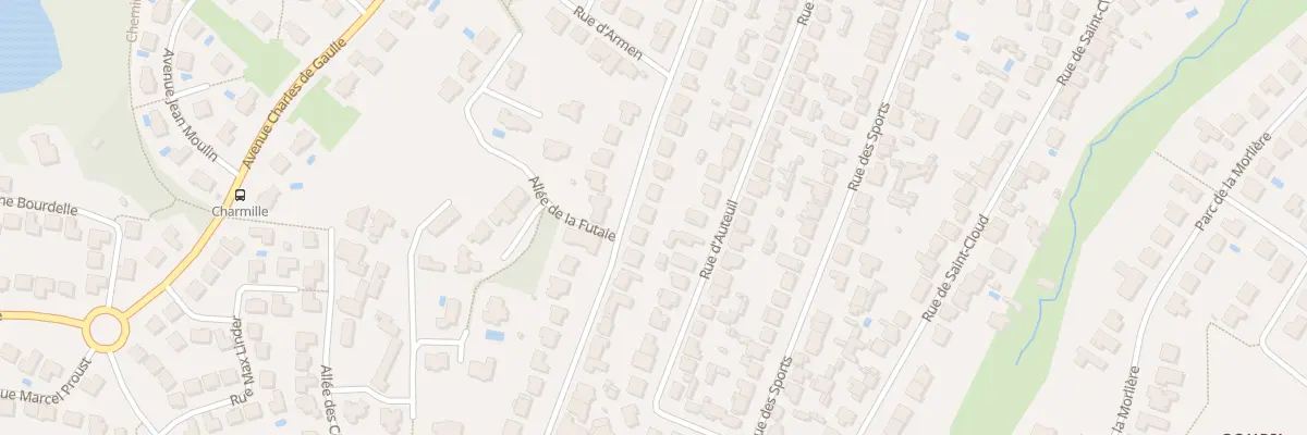 Plan du 20 Rue de la Baronnière à Orvault