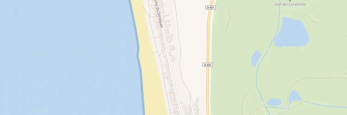 Plan du 3 Corniche du Senequet à Agon-Coutainville