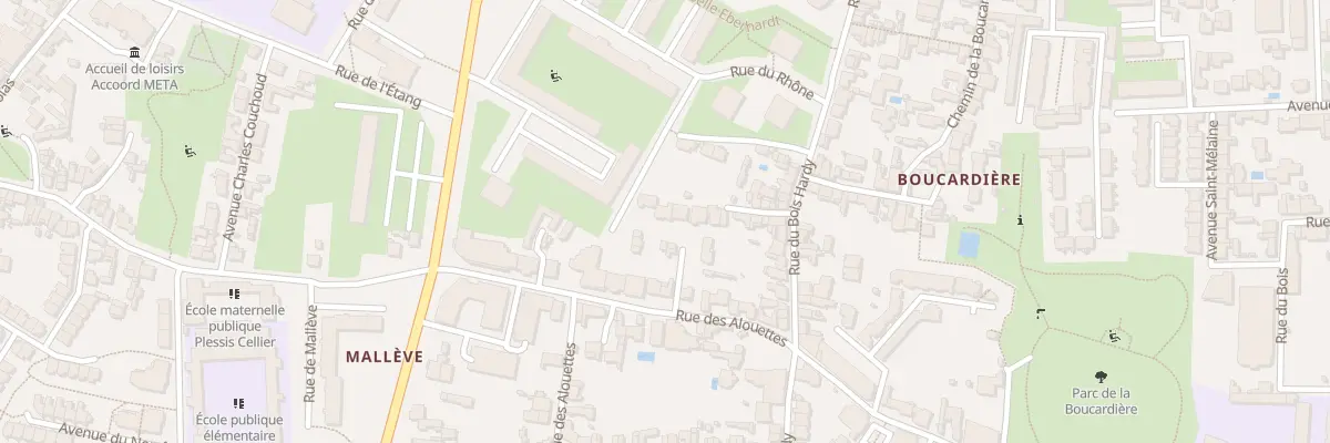 Plan du 16B Rue des Alouettes à Nantes
