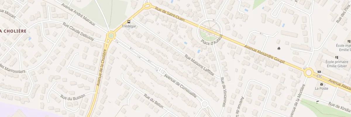 Plan du 15 Rue de Maisons-Laffitte à Orvault