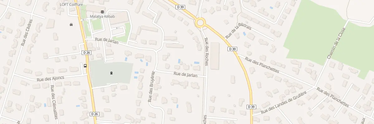 Plan du 14 Rue de jarlan à Grandchamp-des-Fontaines