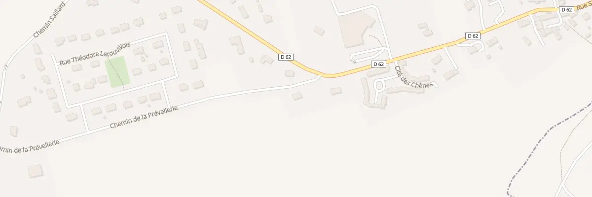 Plan du 1 Che de la Prévellerie à Sottevast