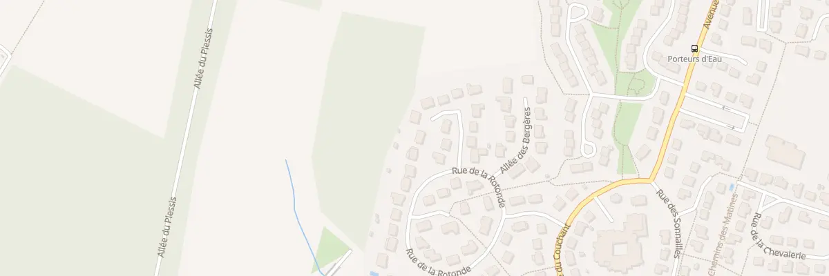 Plan du 6 Placis des Tonneliers à Orvault