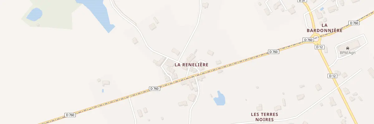 Plan du 5204 La Renelière à Saint-Georges-de-Pointindoux