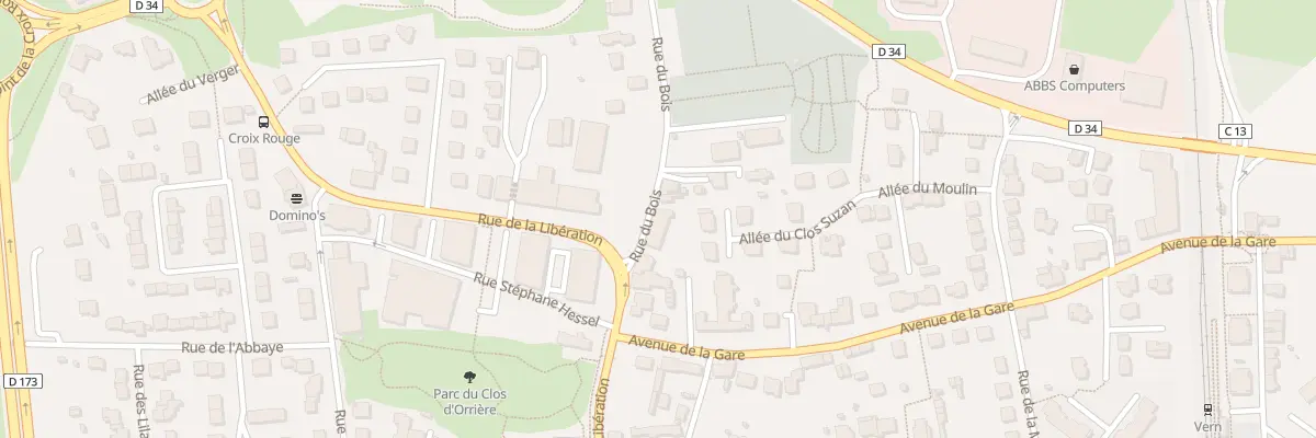 Plan du 4 Rue du Bois à Vern-sur-Seiche