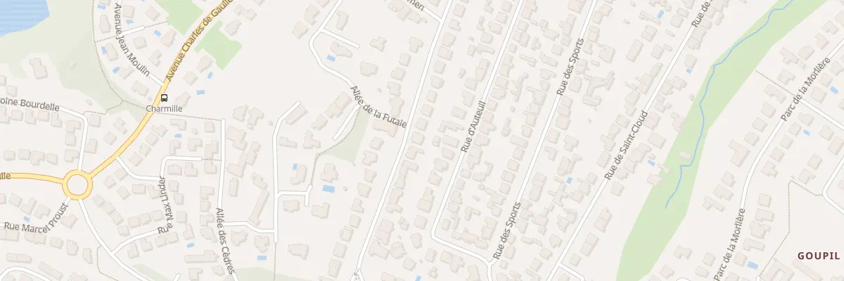 Plan du 16 Rue de la Baronnière à Orvault