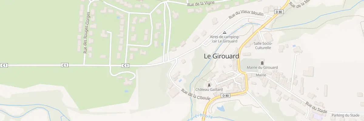 Plan du 4 Rue de la Ciboule au Girouard
