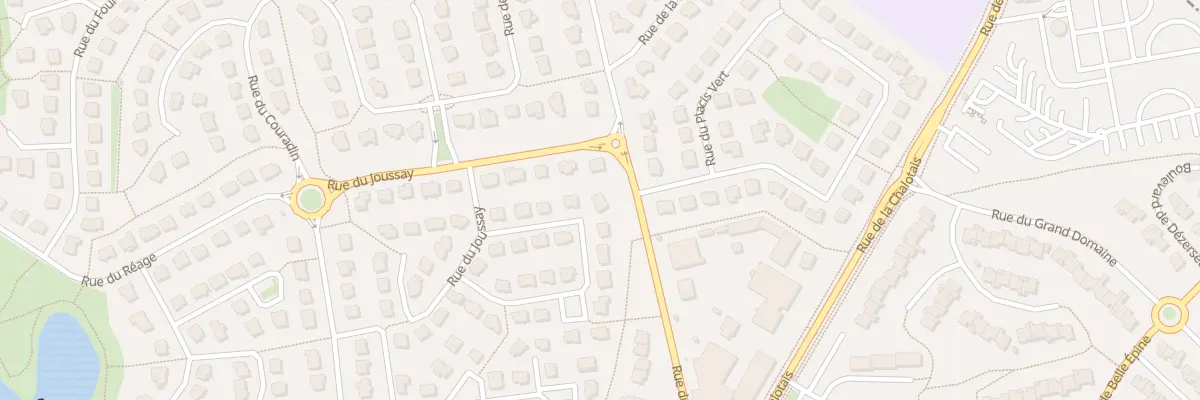 Plan du 58 Rue du Joussay à Cesson-Sévigné