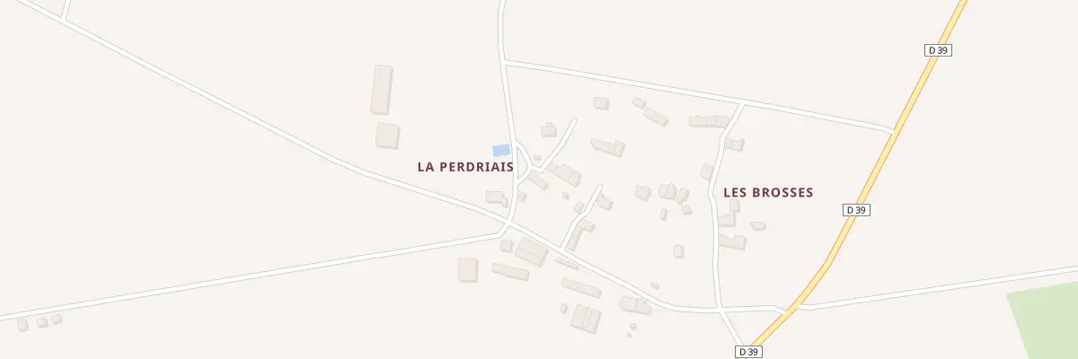 Plan du 14 La Perdriais à Sion-les-Mines