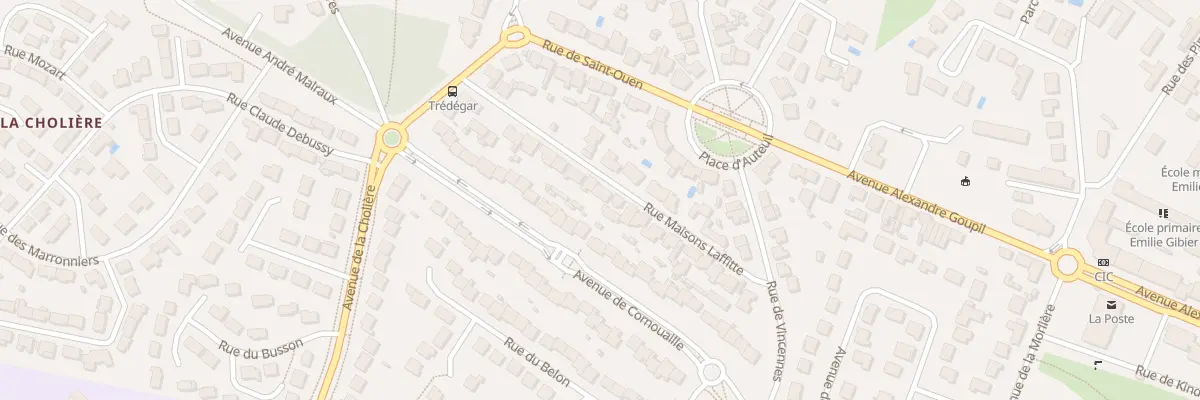 Plan du 17 Rue de Maisons-Laffitte à Orvault