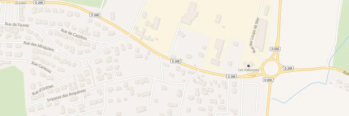 Plan du 57 Rue de la Mer à Gouville-sur-Mer