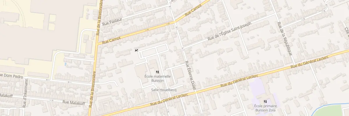 Plan du 21 Rue Etienne Dolet - Tourlavill à Cherbourg-en-Cotentin