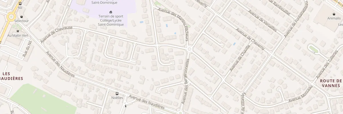 Plan du 5 Av des Pinsons à Saint-Herblain