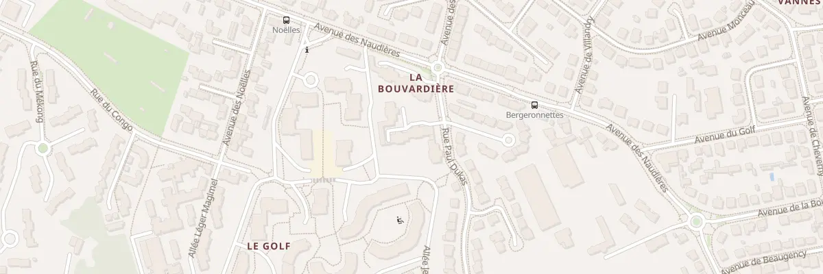 Plan du 1 All Claude Debussy à Saint-Herblain