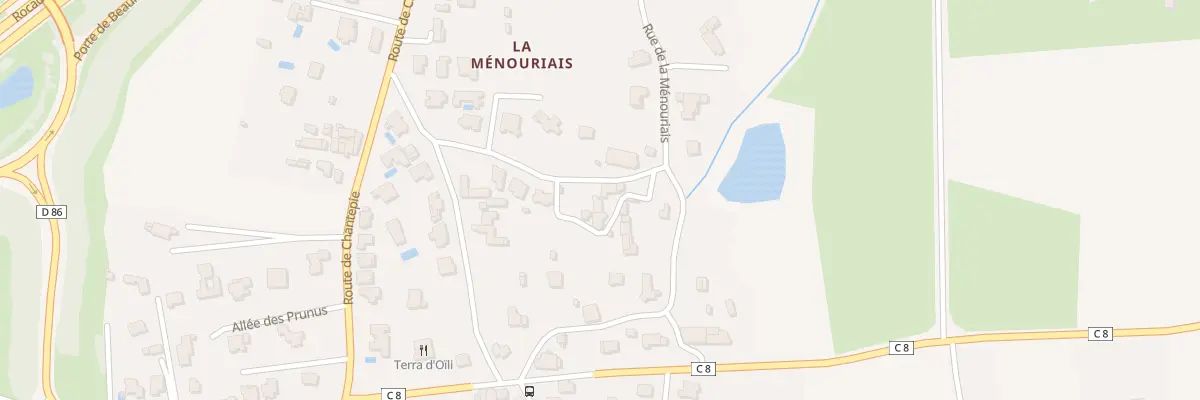 Plan du 12 Rue de la Ménouriais à Cesson-Sévigné