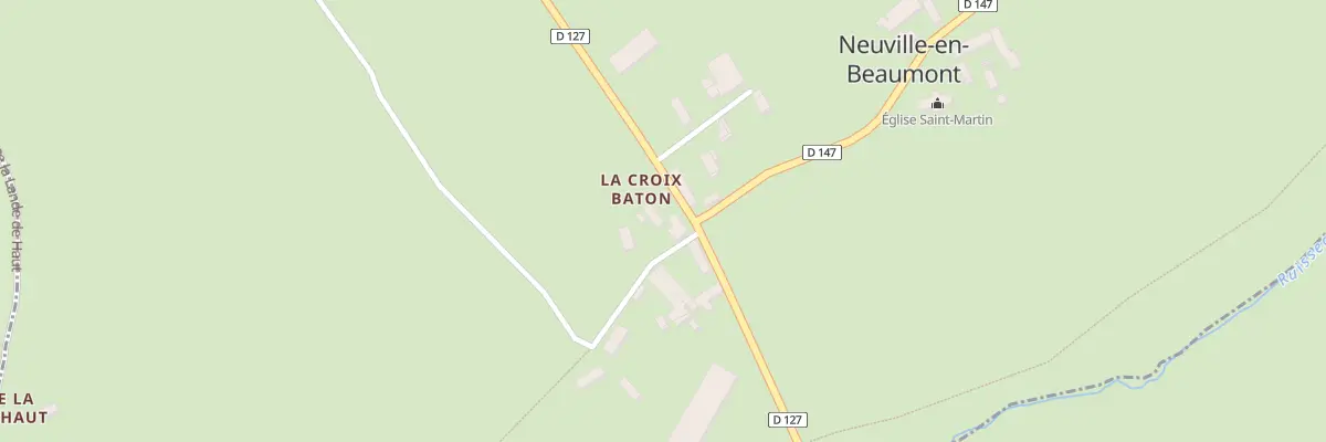 Plan du 5016 La Croix Baston à Neuville-en-Beaumont