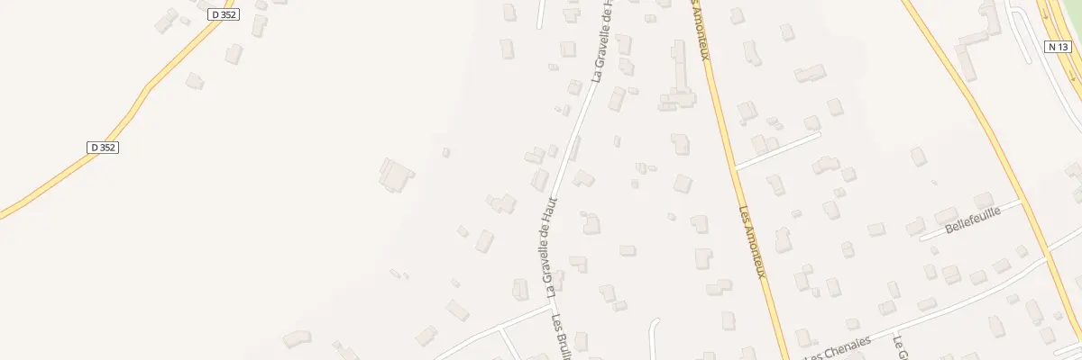 Plan du 30 La Gravelle de Haut à Tollevast