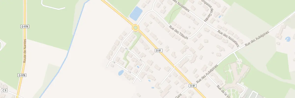 Plan du 45 Rue du Gen Charette à Saint-Étienne-du-Bois
