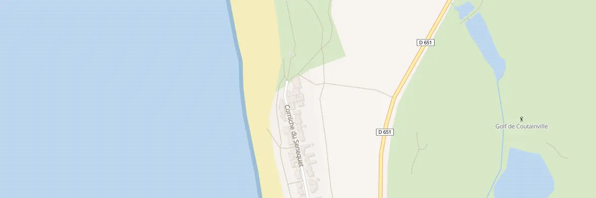 Plan du 29 Corniche du Senequet à Agon-Coutainville