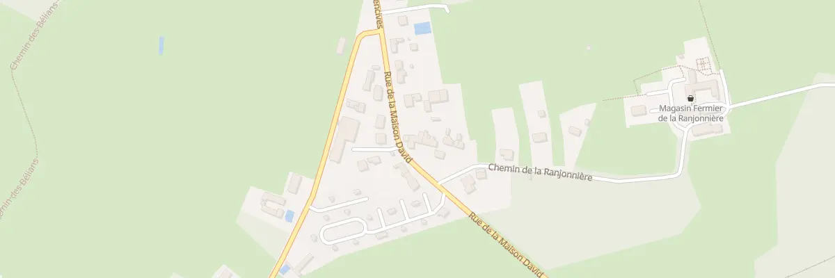 Plan du 20 Rue de la Maison David à Bouguenais