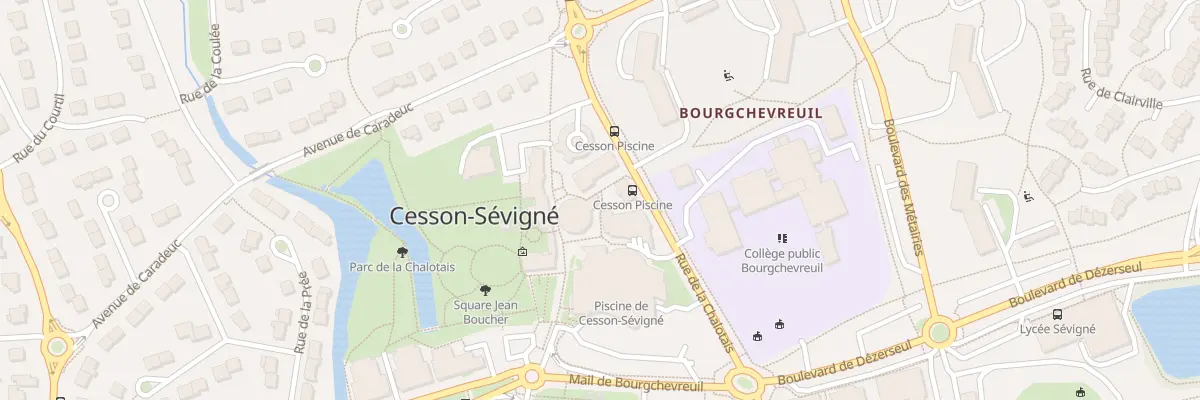 Plan du 7A Rue de la Chalotais à Cesson-Sévigné