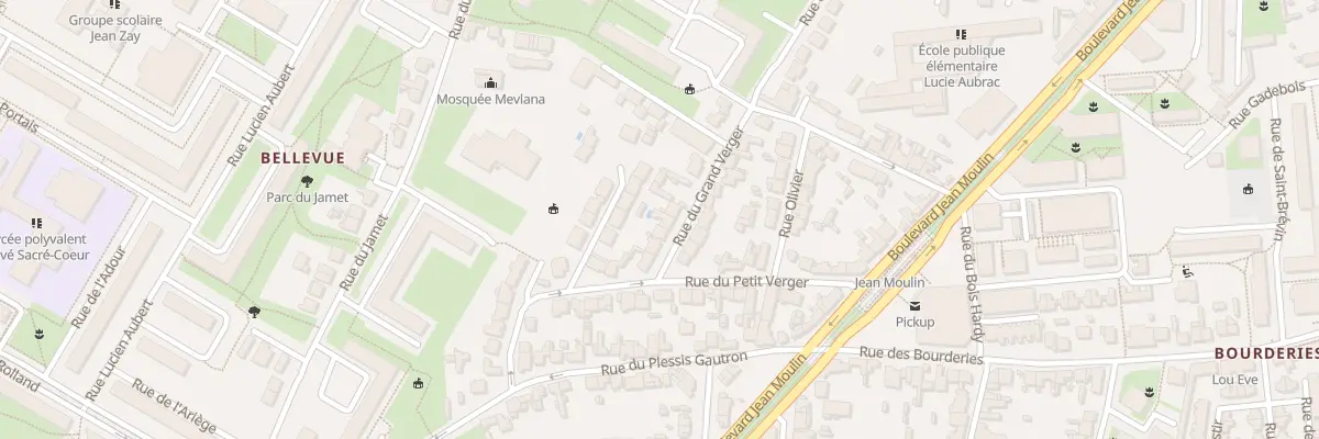 Plan du 7 Rue du Grand Verger à Nantes