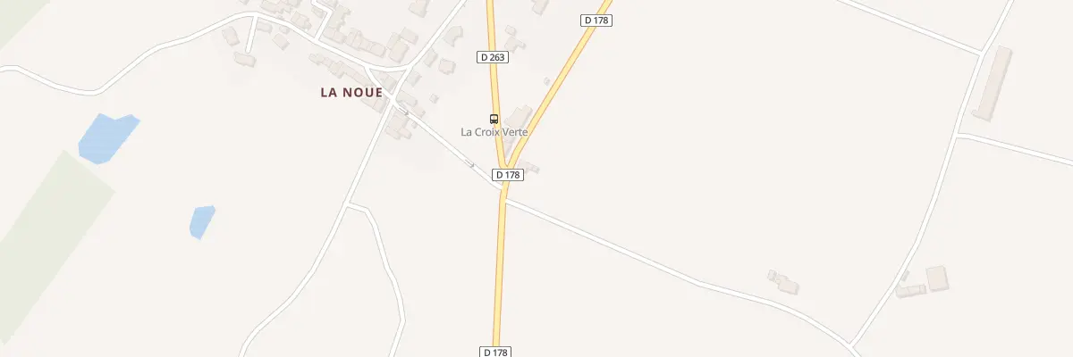 Plan du 2 La Croix Verte à Legé