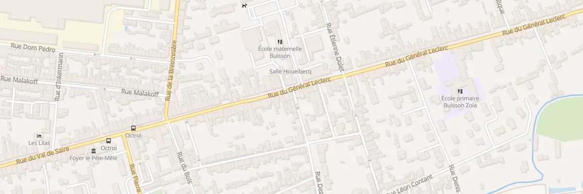 Plan du 56 Rue Gal Leclerc - Tourlaville à Cherbourg-en-Cotentin