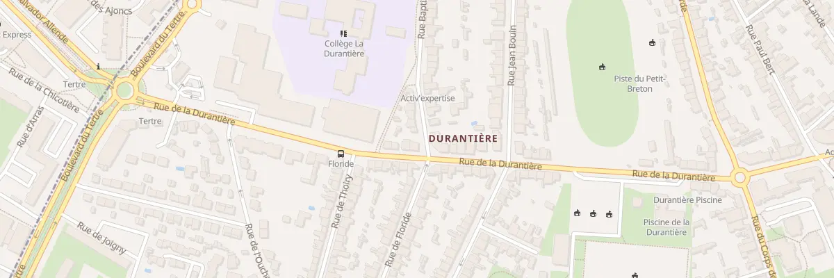 Plan du 52 Rue de la Durantière à Nantes