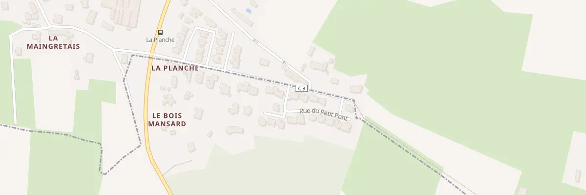 Plan du 30 Rue de la Planche à Vern-sur-Seiche