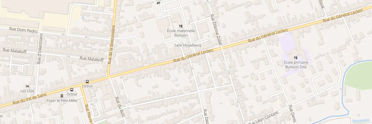 Plan du 54 Rue Gal Leclerc - Tourlaville à Cherbourg-en-Cotentin