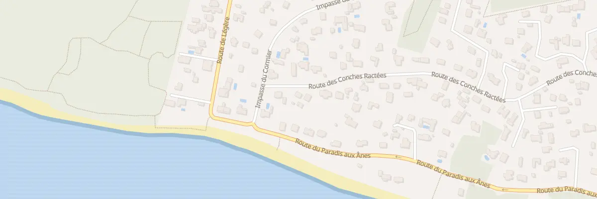 Plan du 8 Rue des conches ractées à Jard-sur-Mer