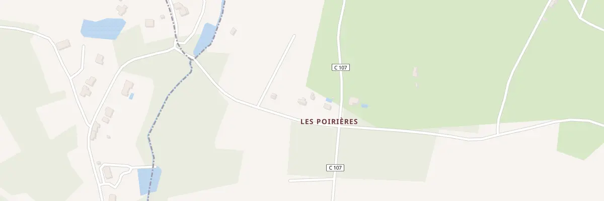 Plan du 5339 Les Poirieres à Landeronde
