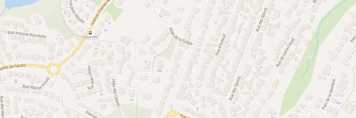 Plan du 15 Rue de la Baronnière à Orvault
