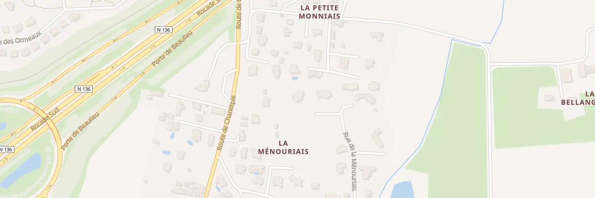 Plan du 11T Rue de la Ménouriais à Cesson-Sévigné