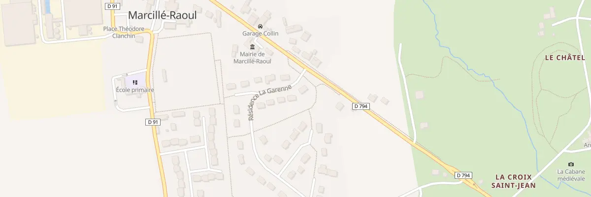 Plan du 33 Res La Garenne à Marcillé-Raoul