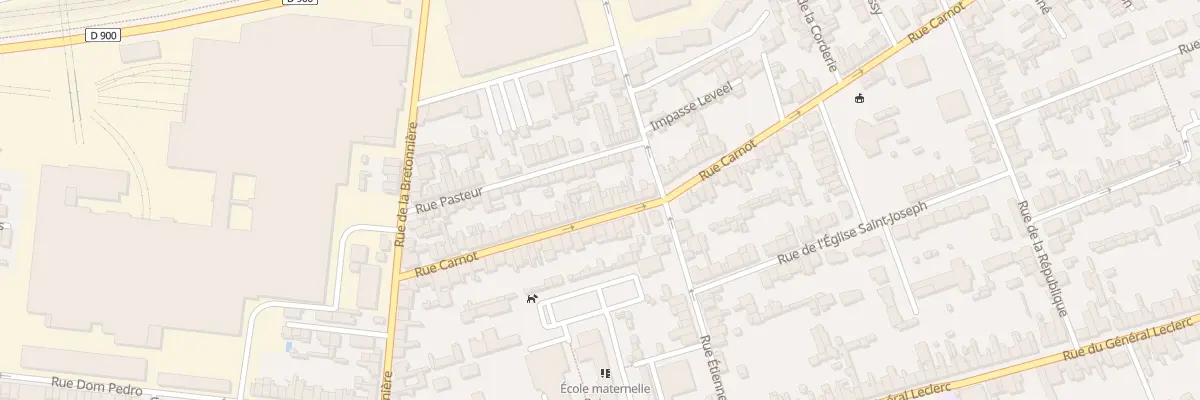 Plan du 41B Rue Carnot - Tourlaville à Cherbourg-en-Cotentin