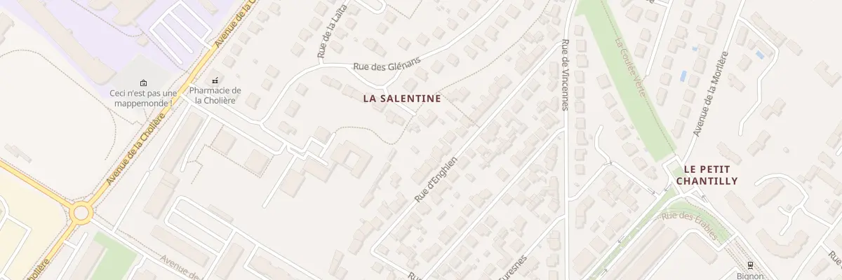 Plan du 34 Rue d’Enghien à Orvault