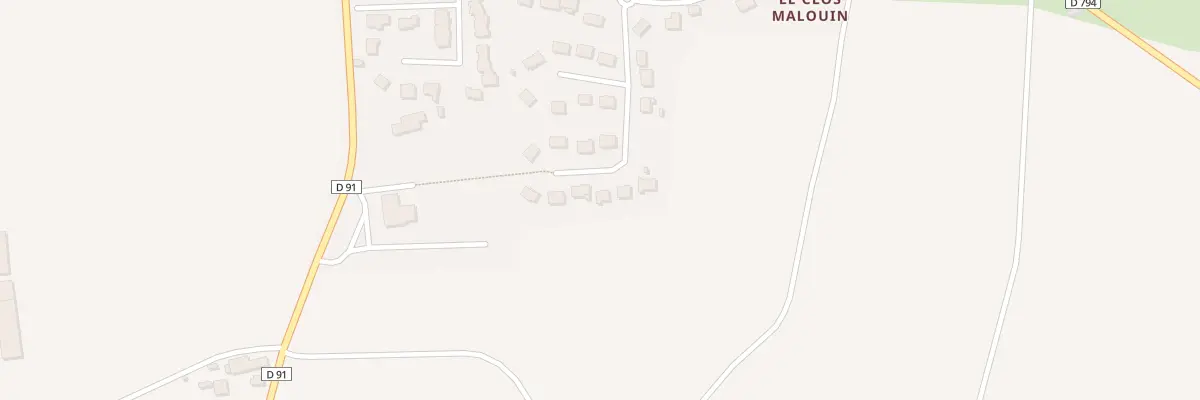Plan du 20 Lot de Bellevue à Marcillé-Raoul