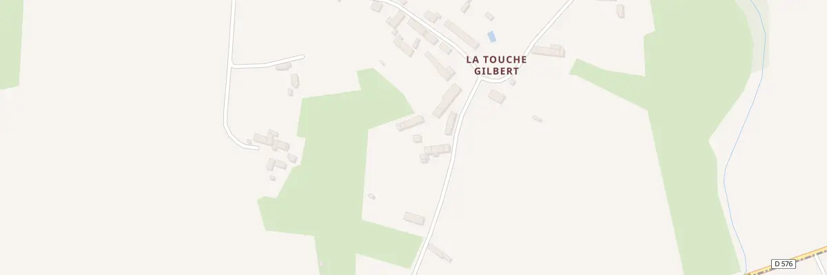 Plan du 5050 La Touche Gilbert à Sains