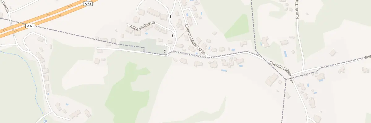 Plan du 71 Che Hil Harria à Saint-Jean-de-Luz