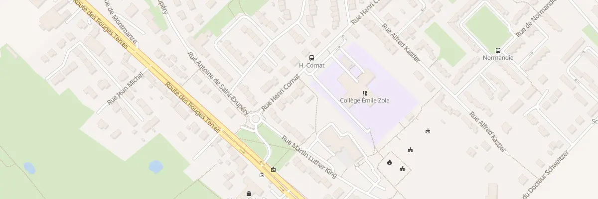 Plan du 3 Rue Henri Cornat à Cherbourg-en-Cotentin