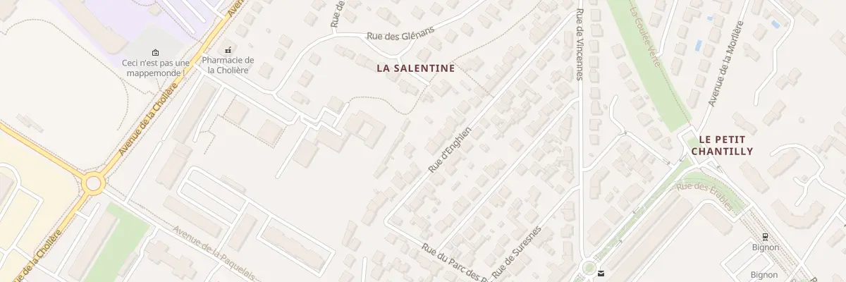 Plan du 40 Rue d’Enghien à Orvault