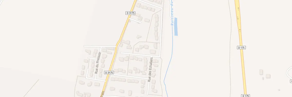 Plan du 5 Rue du Tonnelier à Saint-Aubin-d’Aubigné