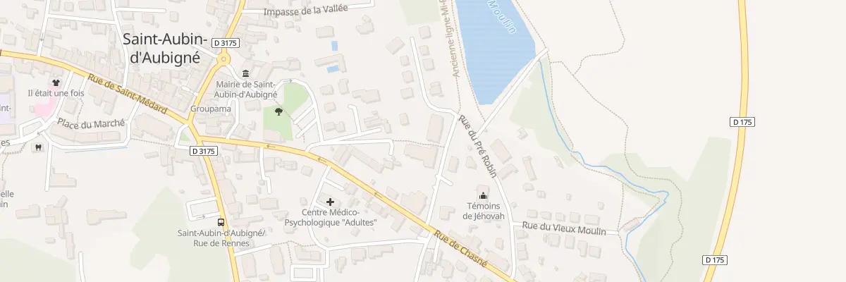 Plan du 3B Rue de l’Etang à Saint-Aubin-d’Aubigné