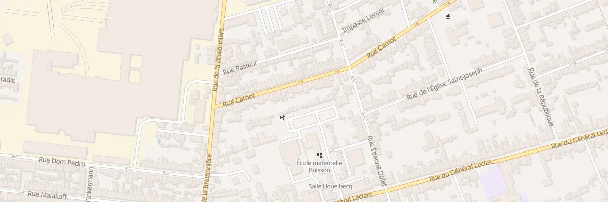Plan du 32 Rue Carnot - Tourlaville à Cherbourg-en-Cotentin