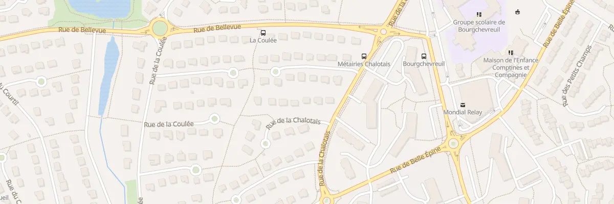 Plan du 61 Rue de la Chalotais à Cesson-Sévigné