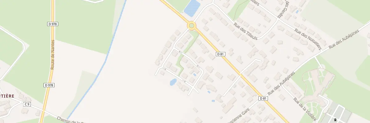 Plan du 11 Rue des Coquelicots à Saint-Étienne-du-Bois